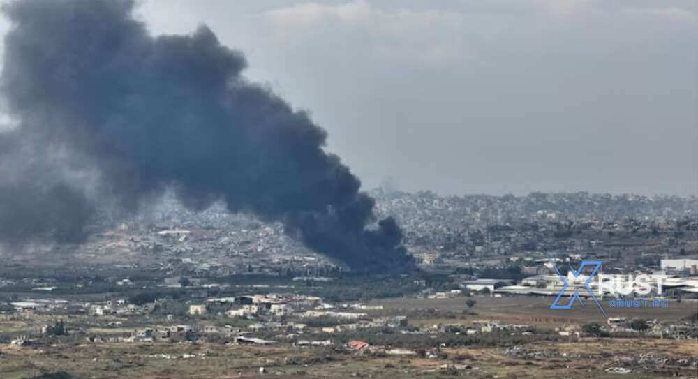 Israel carried out airstrikes south of Damascus