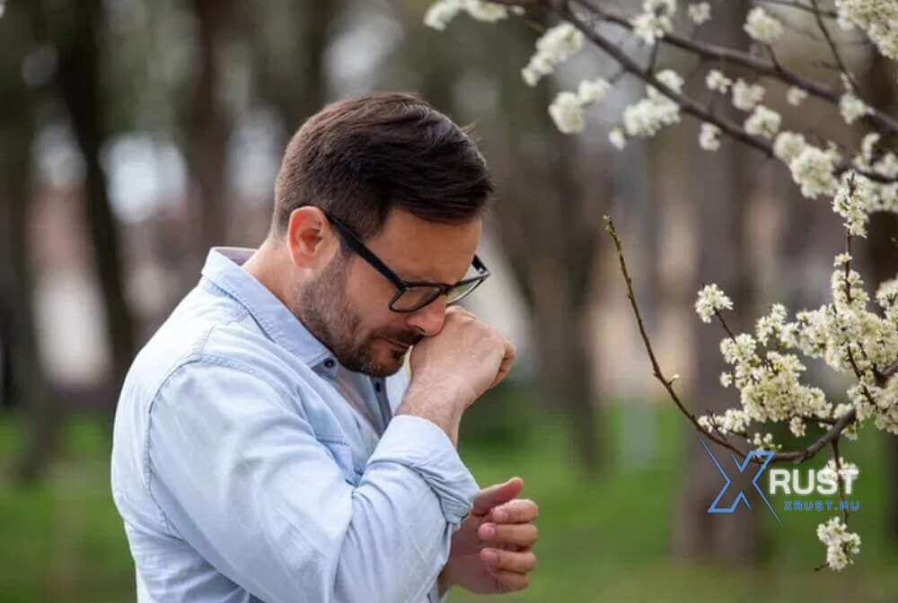 A true gentleman also gets a runny nose in spring.