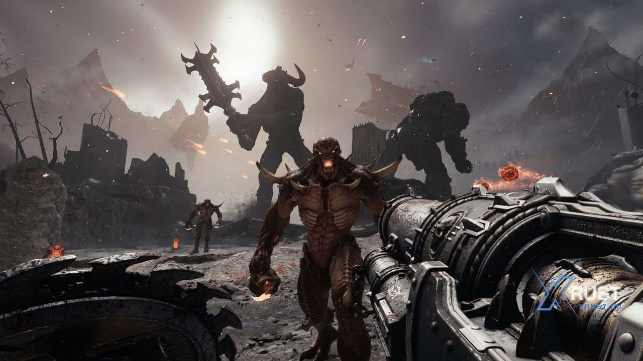 When Guns Turned Into Knightly Swords: Doom Enters the Dark Ages