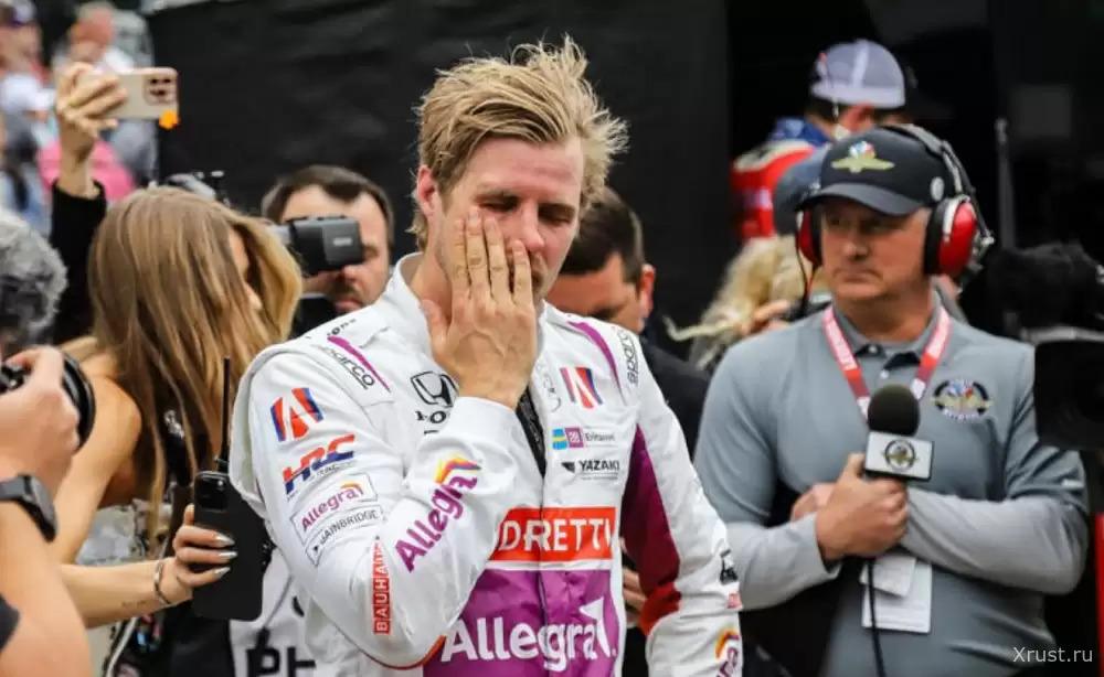 Finalist of Indy 500 Marcus Ericsson penalized – the driver dropped to 31st place
