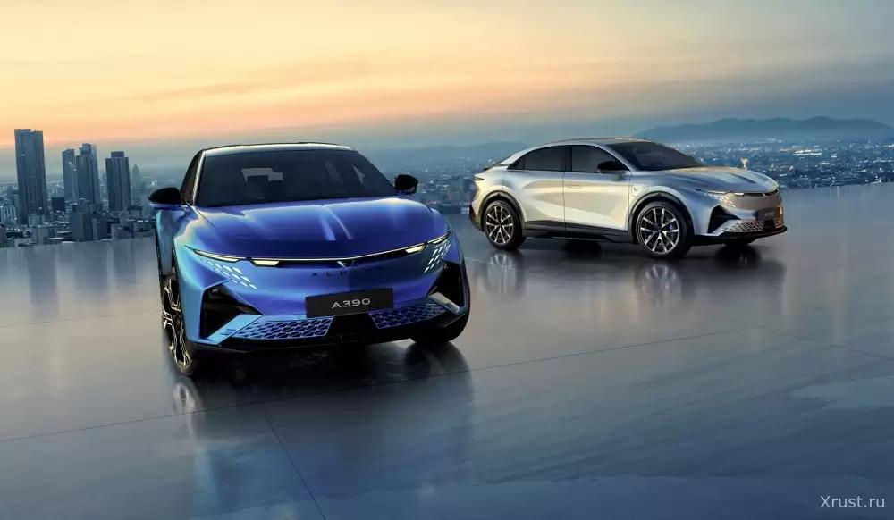 Alpine A390 from France is equipped with three electric motors
