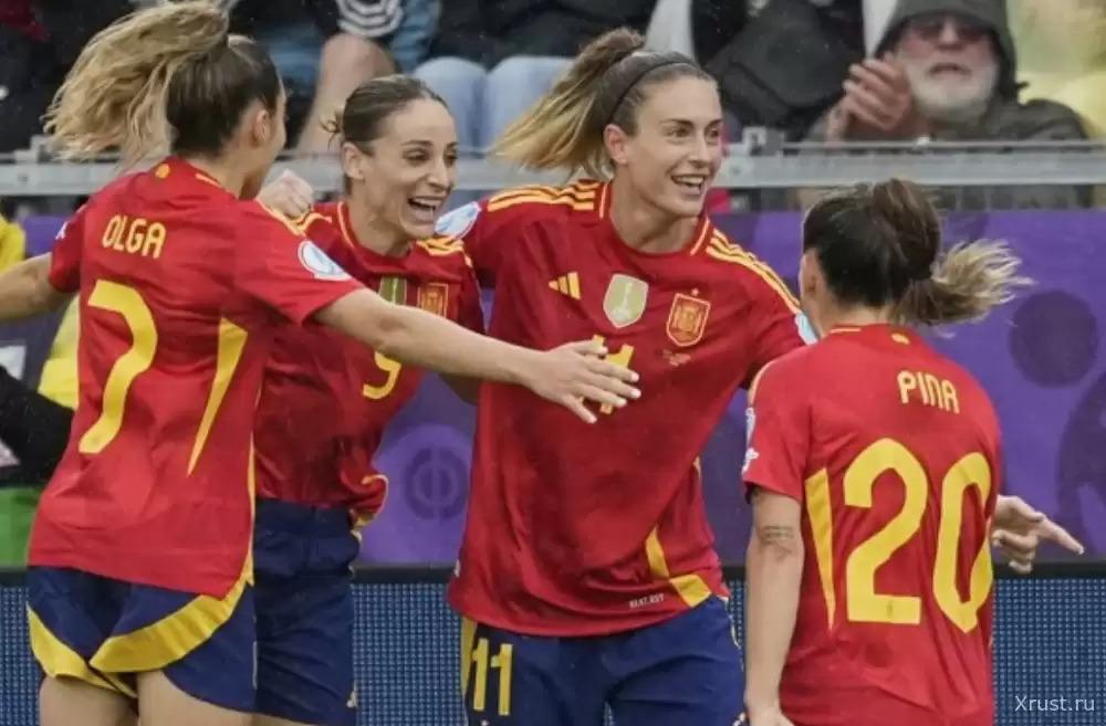 Spain thrashed Belgium 6-2 in the Women's European Championship