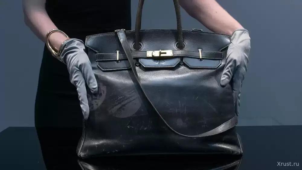 The actress Birkin's bag sold at auction for $10 million